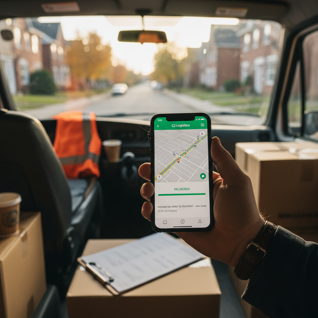 cj 택배 배송 추적